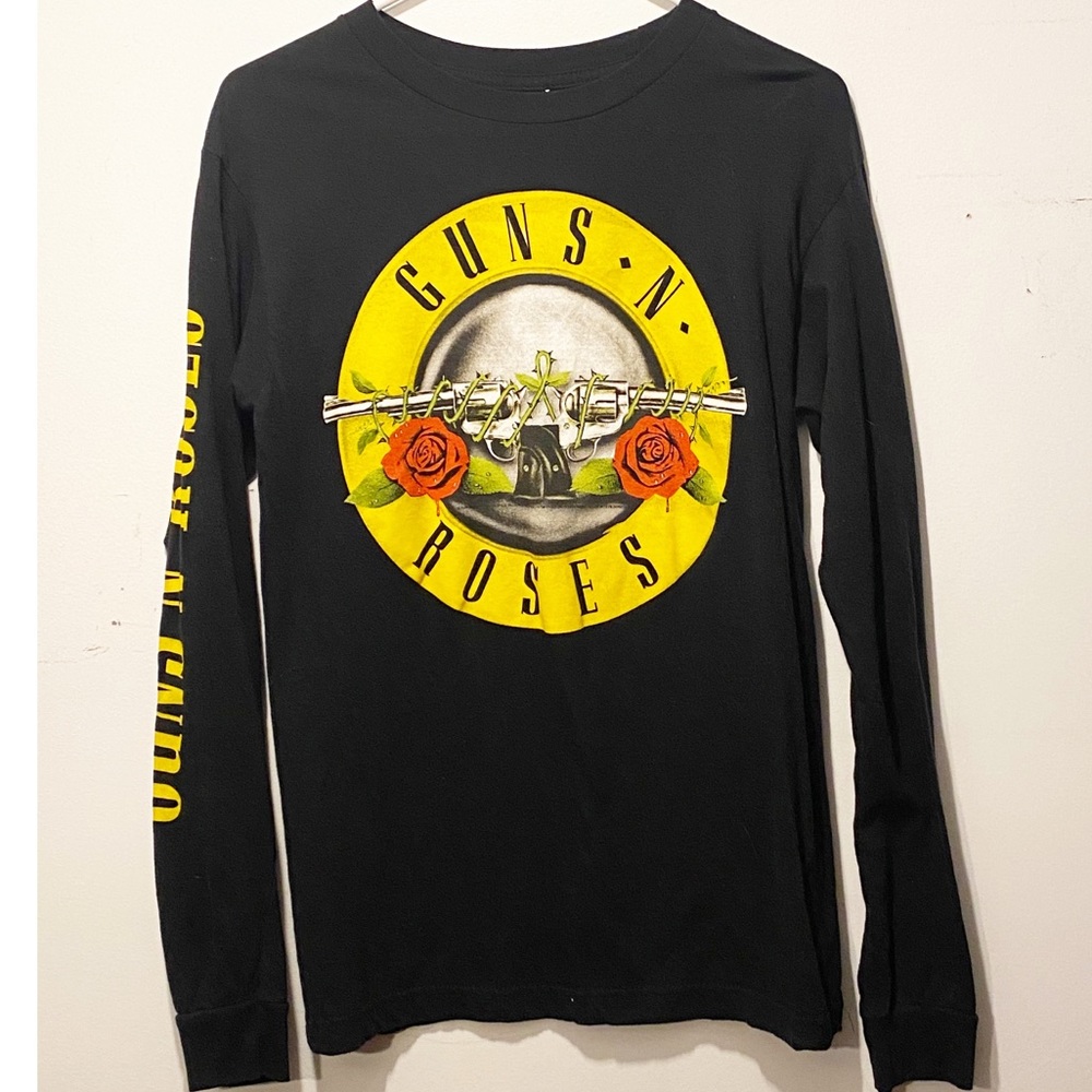 Guns & Roses Graphic Long Sleeve T-shirt